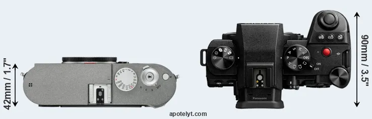 Compare M-E Typ 240 versus S5 II top