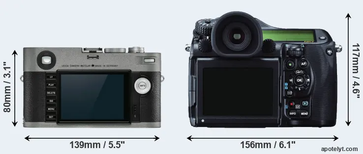 Comparison M-E Typ 240 or 645Z rear