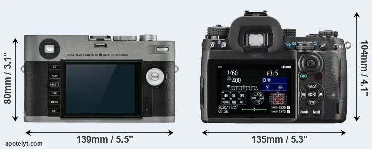 Comparison M-E Typ 240 or K-3 III rear