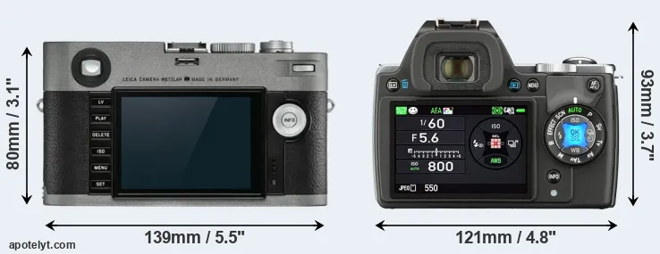 Comparison M-E Typ 240 or K-S1 rear