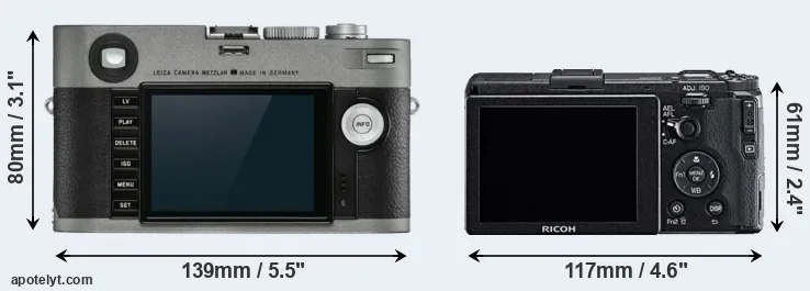 Comparison M-E Typ 240 or GR rear