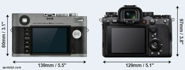 Comparison M-E Typ 240 or A1 rear