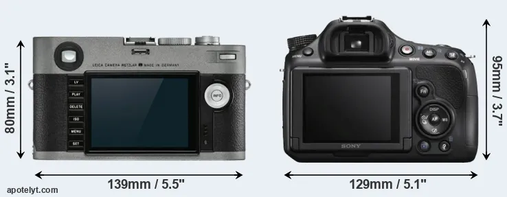 Comparison M-E Typ 240 or A58 rear