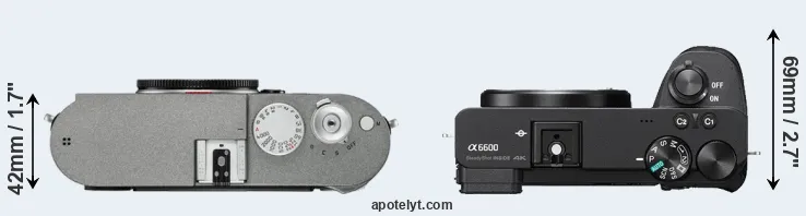 Compare M-E Typ 240 versus A6600 top