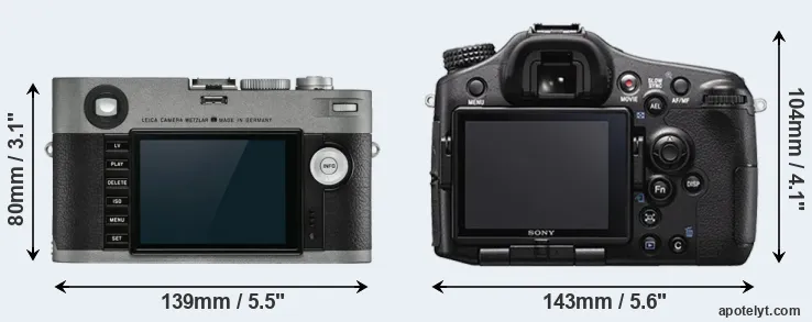 Comparison M-E Typ 240 or A77 II rear