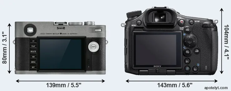 Comparison M-E Typ 240 or A99 II rear