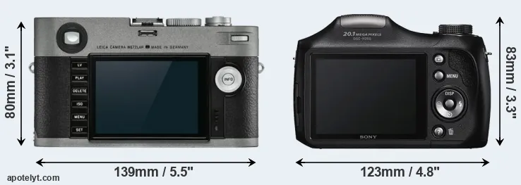 Comparison M-E Typ 240 or H200 rear