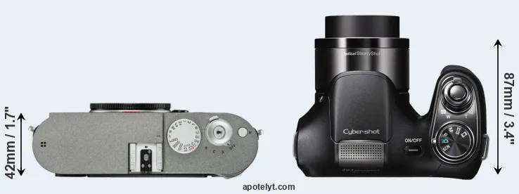 Compare M-E Typ 240 versus H200 top