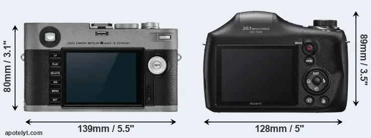 Comparison M-E Typ 240 or H300 rear