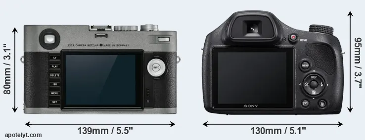Comparison M-E Typ 240 or H400 rear