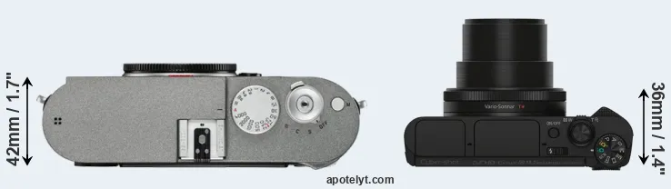 Compare M-E Typ 240 versus HX90V top