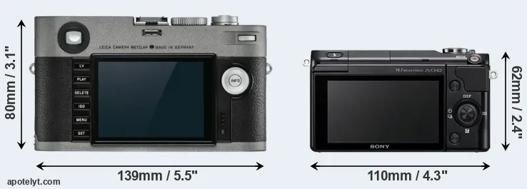 Comparison M-E Typ 240 or NEX-3N rear