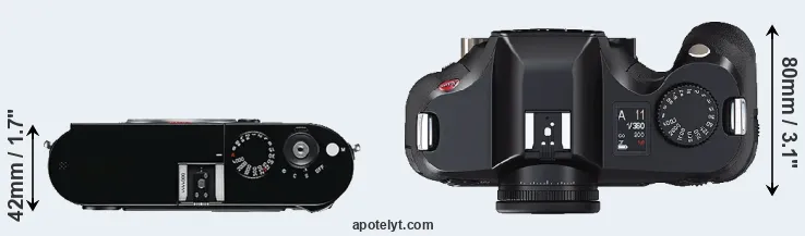 Compare M Typ 240 versus S2 top