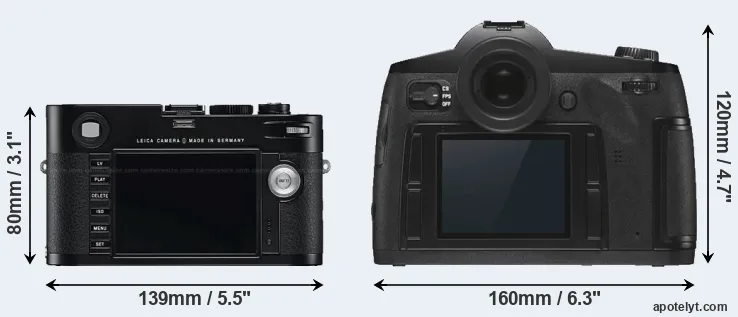 Comparison M Typ 240 or S3 rear