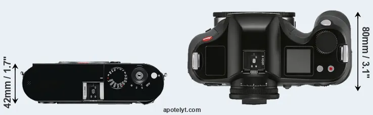 Compare M Typ 240 versus S3 top
