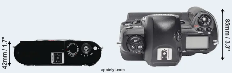 Compare M Typ 240 versus D1X top