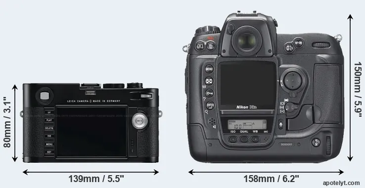 Comparison M Typ 240 or D2Xs rear