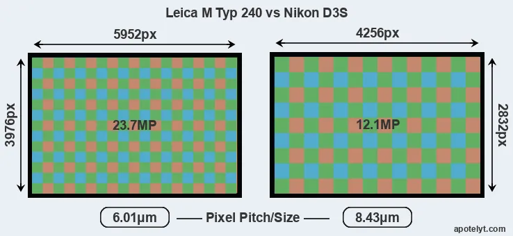 M Typ 240 versus D3S MP