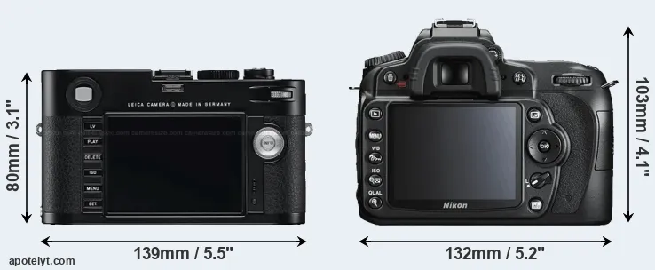 Comparison M Typ 240 or D90 rear
