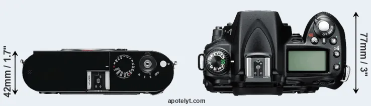 Compare M Typ 240 versus D90 top