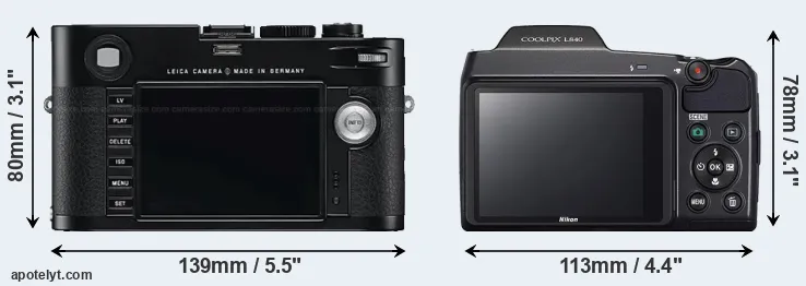 Comparison M Typ 240 or L840 rear