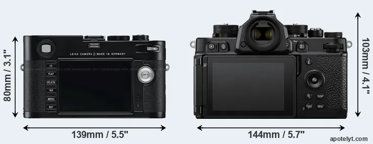 Comparison M Typ 240 or Zf rear