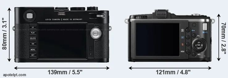 Comparison M Typ 240 or E-P2 rear