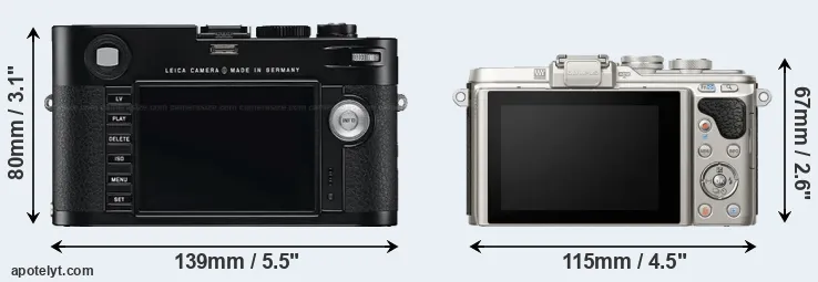 Comparison M Typ 240 or E-PL8 rear