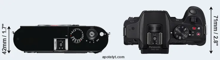 Compare M Typ 240 versus G6 top