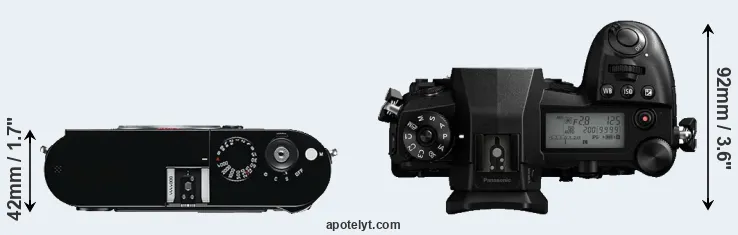 Compare M Typ 240 versus G9 top