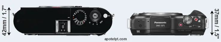 Compare M Typ 240 versus GF5 top