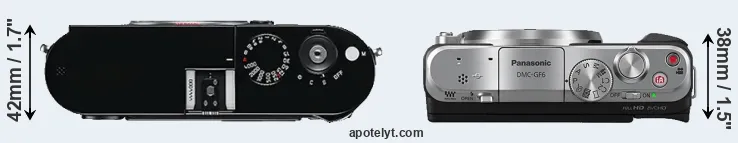 Compare M Typ 240 versus GF6 top