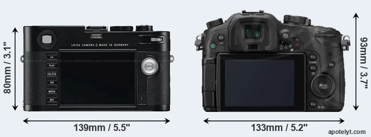 Comparison M Typ 240 or GH3 rear