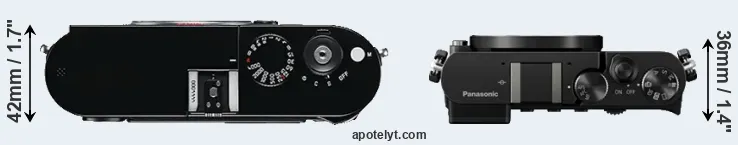 Compare M Typ 240 versus GM5 top