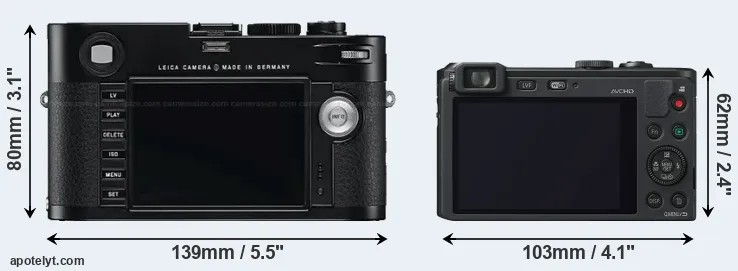 Comparison M Typ 240 or LF1 rear