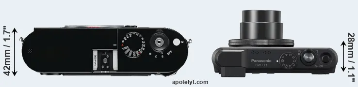 Compare M Typ 240 versus LF1 top