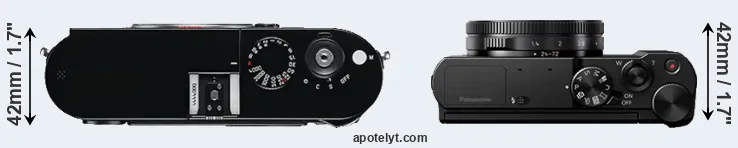 Compare M Typ 240 versus LX10 top