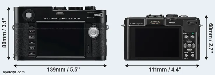 Comparison M Typ 240 or LX7 rear