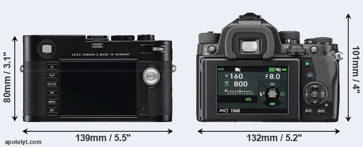 Comparison M Typ 240 or KP rear