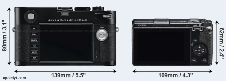 Comparison M Typ 240 or GR IIIx rear