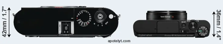 Compare M Typ 240 versus WX800 top