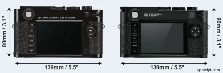 Comparison M Typ 262 or M10 rear