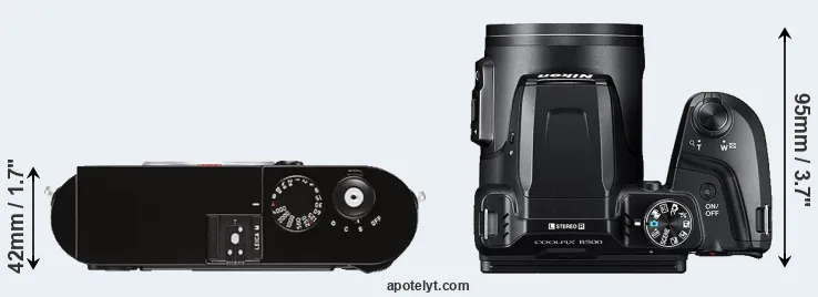 Compare M Typ 262 versus B500 top