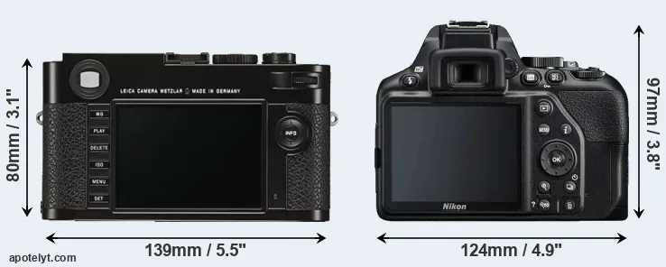 Comparison M Typ 262 or D3500 rear