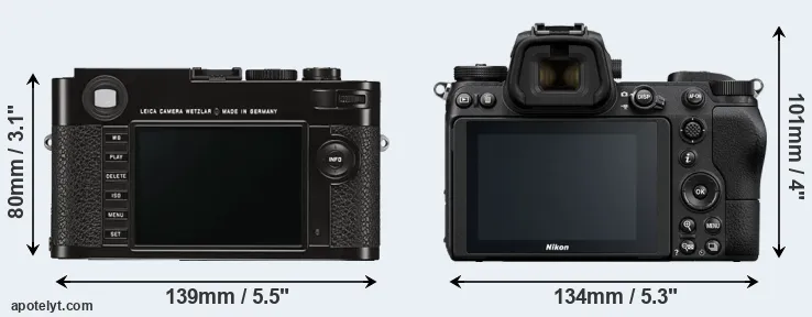 Comparison M Typ 262 or Z6 rear