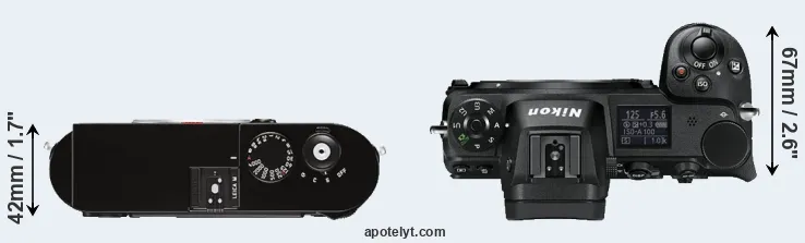 Compare M Typ 262 versus Z6 top