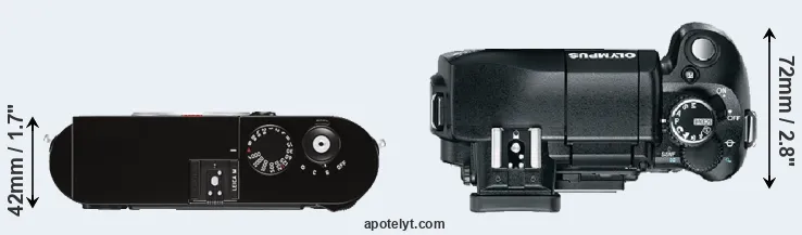 Compare M Typ 262 versus E-330 top