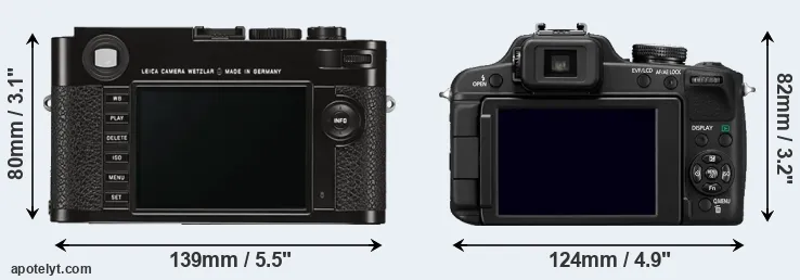 Comparison M Typ 262 or FZ100 rear