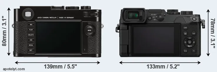 Comparison M Typ 262 or GX8 rear