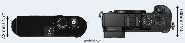 Compare M Typ 262 versus GX8 top